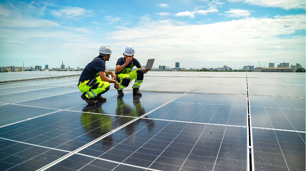 At scale, human inspection cannot detect the thermal, electrical, and structural faults developing silently across hundreds of panels. Image Source: Pixels.