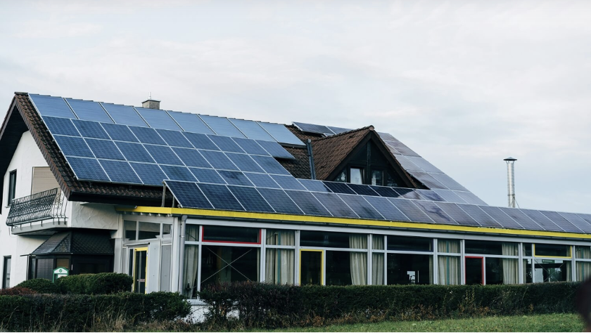 Figure 1: The starting point for every solar installation, a rooftop that needs to be modelled in three dimensions before a single design decision can be made.